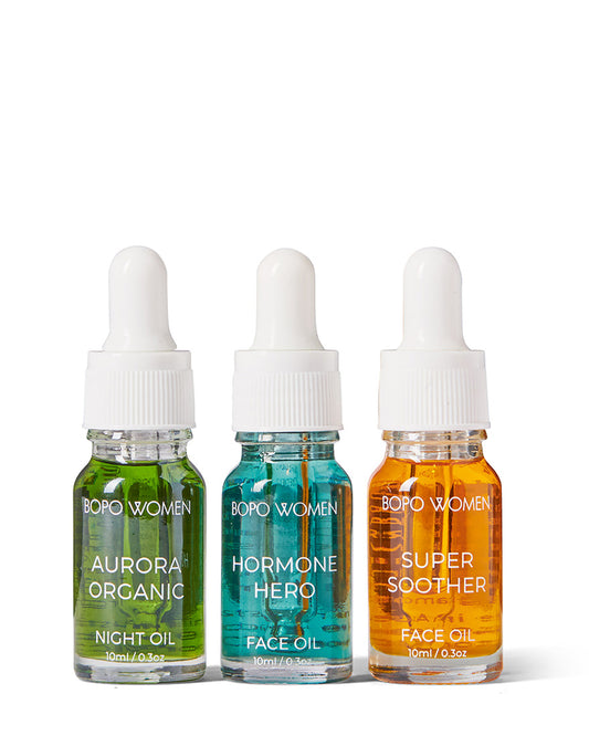 Mini Face Oil Trio Set