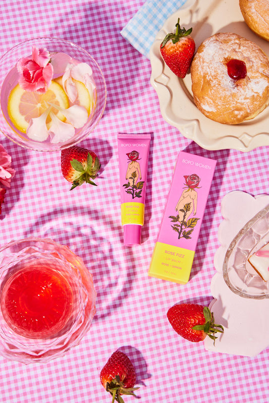 Rose Fizz Lip Balm 15g